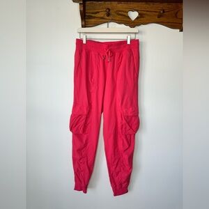 Lululemon Dance Studio Relaxed-Fit Mid-Rise Cargo Jogger Size Small Sakura Pink